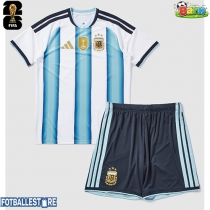 Argentina Hjemmedraktsett Barn VM 2026 Kortermet (+ Korte bukser)